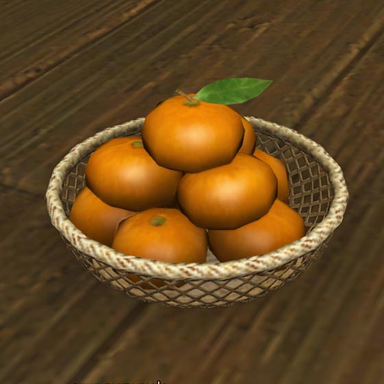 Five Jumbo Oriental Orange Baskets Housing Mog Station Items Final